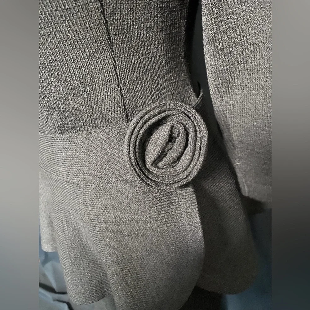 Black Knit Dress - Picture 6 of 11